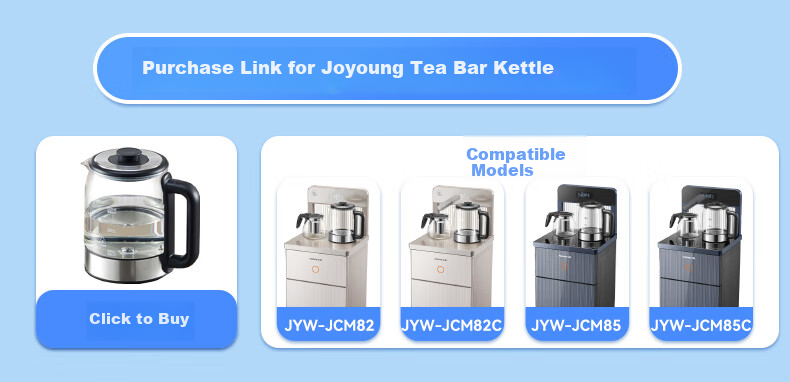 Joyoung Tea Bar Machine, Living Room Home High-End Standing Water Dispenser, Fully Automatic Bottom-Filling Kettle, Multifunctional Remote-Controlled Integrated Cabinet with Bottom Water Tank, Smart Electric Kettle, JCM82 1