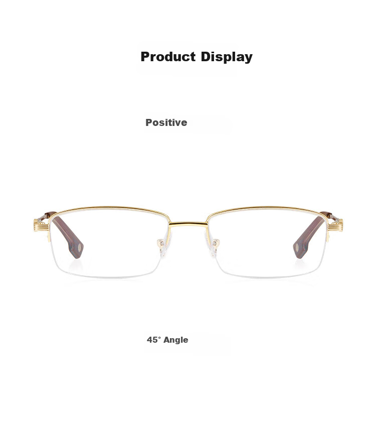 Laoyezi Anti-Blue Light Reading Glasses for Men And Women, New National Standard Presbyopic Glasses 70068 Gold 200 Degrees (55-59 Years Old) 13