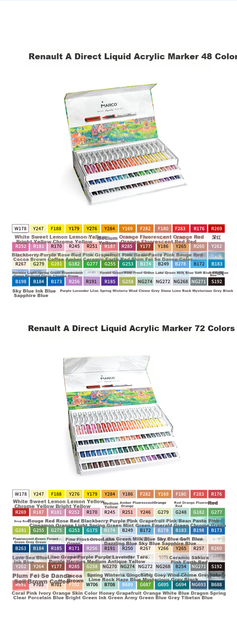 MARCO A4 Marker Paper Sketchbook, 20 Sheets, 300G, for Children's Drawing, Anime, Architecture Design, Hand-Drawn Comics, Watercolor Pens, Art Educatio 4