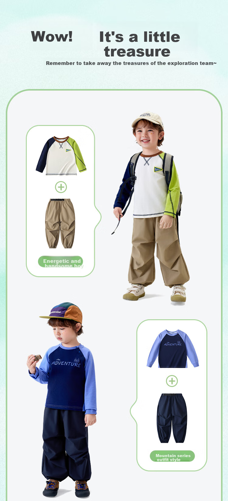 MQDMINI Children's Clothing, Boys And Girls Casual Pants, Kids' Sports Trousers, Simple Paratrooper Pants 9