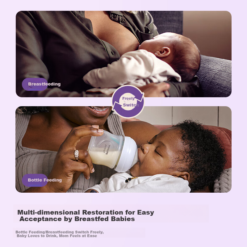 Соска AVENT Philips AVENT для новорожденных, с широким диаметром, натуральная, мягкая, для детей от 6 месяцев, для прикорма, импортная