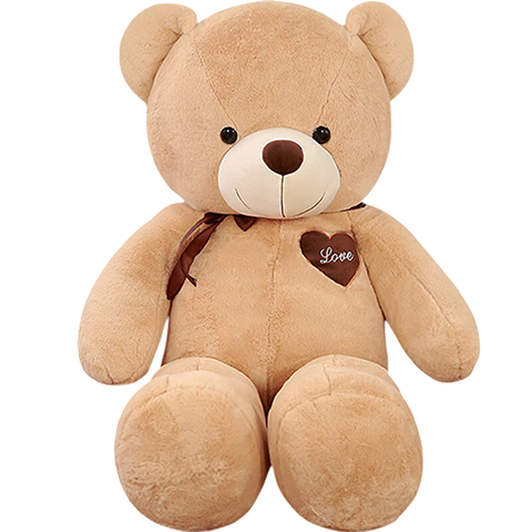 Aishangxiong Big Bear Plush Toy, Stuffed Animal Gift for Girls' Birthday, Present for Girlfriend, Oversized Doll, Hugging Bear Stuffed Animal