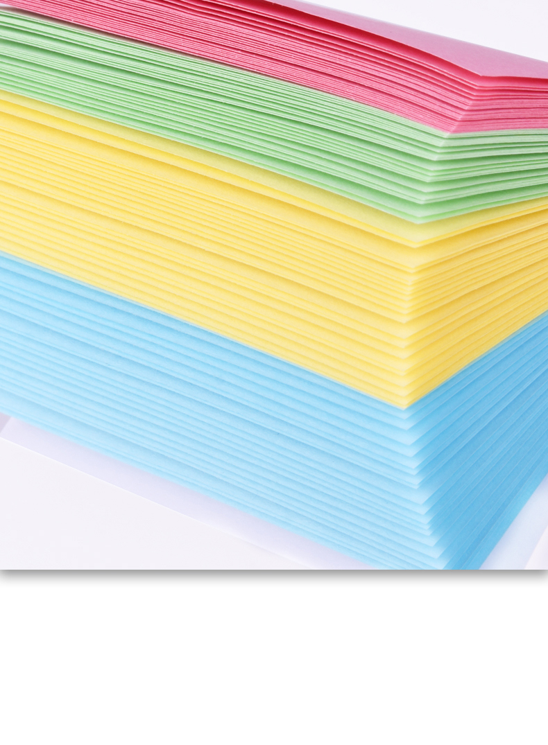 LISON 76*19mm, 100 Sheets/pack, Sticky Notes, Four Colors, Message Pad, Memo Paper, Sticky Memo Pads, Notice Paper, Office Supplies, School Supplies 4