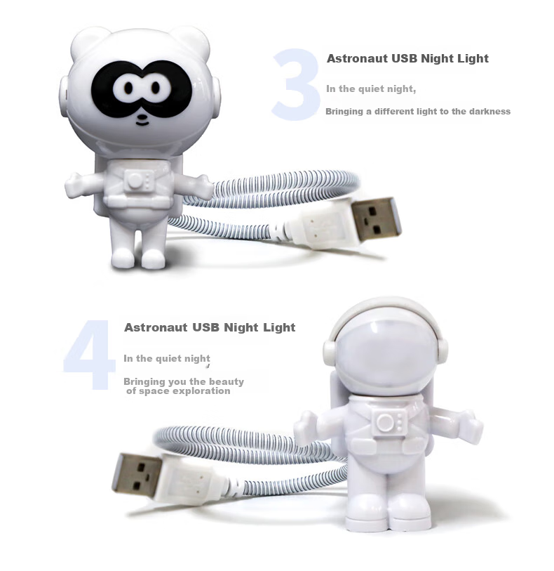 Beifang USB Laptop Desk Lamp White LED Portable Light Enhanced Version Outdoor Night Light Mobile Power Bank Energy-Saving Lamp Computer Keyboard Lighting Eye Protection Switch Touch 2143 3