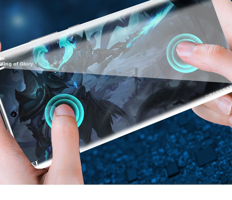 ESCASE Samsung S23 Ultra Hydrogel Film, Full-Screen Curved Coverage, No White Edge, High Transparency Front Film, Transparent Invisible Film [Two-Pack] - Application Tool A 11