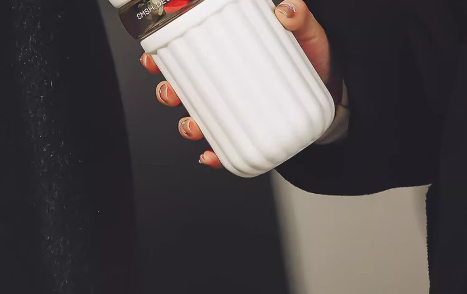 Sidomi Glass Water Cup Women's Tea Separation Cup Large Capacity Portable High-Value Student Office High-Temperature Resistant Tea Brewing Cup 11