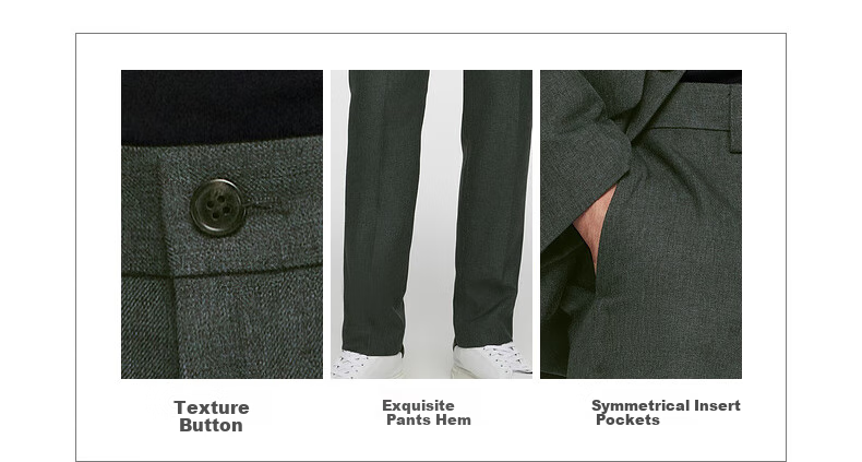 G2000 [Anti-Static] Spring And Autumn Mall Matching Business Commute Soft Comfortable Formal Dress Pants, Indigo Blue, Size 30 4
