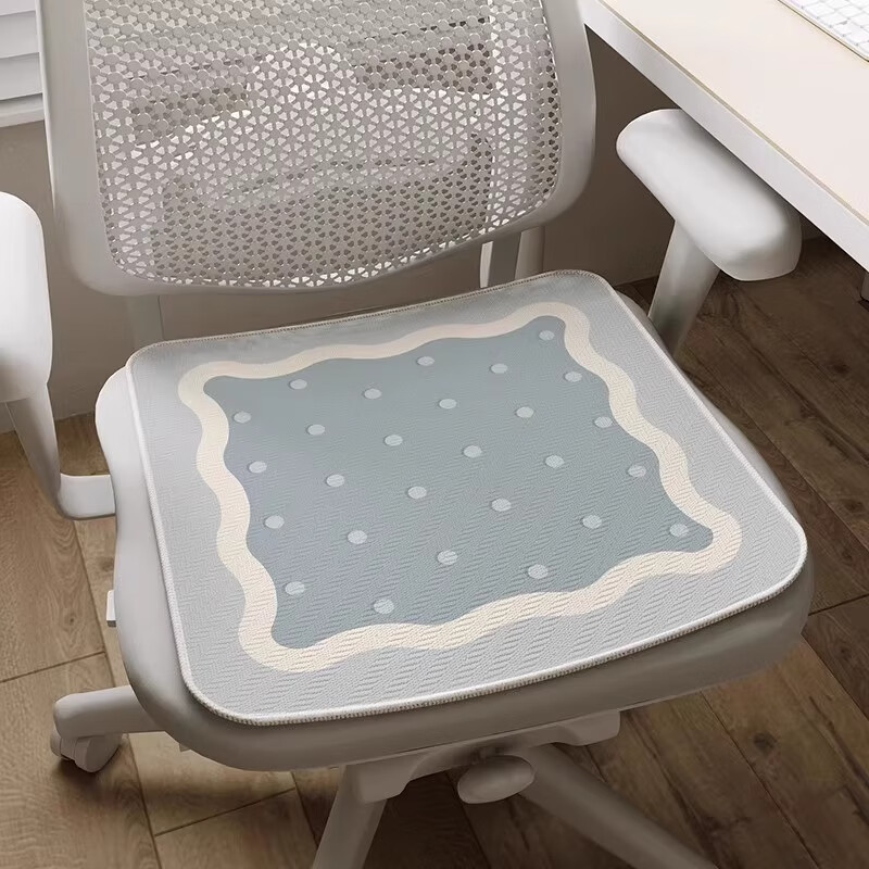 Yinshang Office Seat Cushion Long Sitting Chair Pad Dormitory Computer Chair Butt Cushion Wooden Chair Seat Cushion 45*45cm 10
