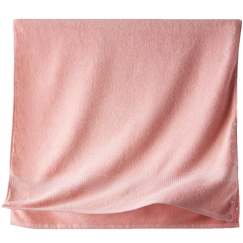 HOYO Japanese Five-Star Hotel Bath Towel, Pure Cotton, Thickened, Soft, Absorbent, Quick-Drying, Cherry Blossom Color, 70*140cm, Sports