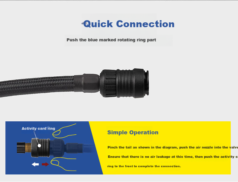 MICHELIN Car Air Pump, Wireless Lithium Battery Inflator, Air Compressor for Electric Vehicles And Cars, Suitable for Li Auto I9 7
