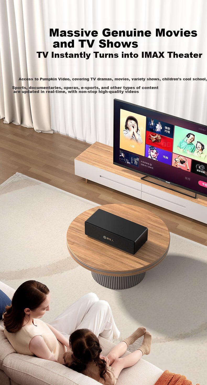 Haomuren Karaoke Sound System, Home KTV Sound Package, All-In Karaoke Machine for Singing at Home, Karaoke TV, Microphone, Karaoke Machine with Song Selection Function, Wireless Microphone, Bluetooth Speaker, Amplifier 13