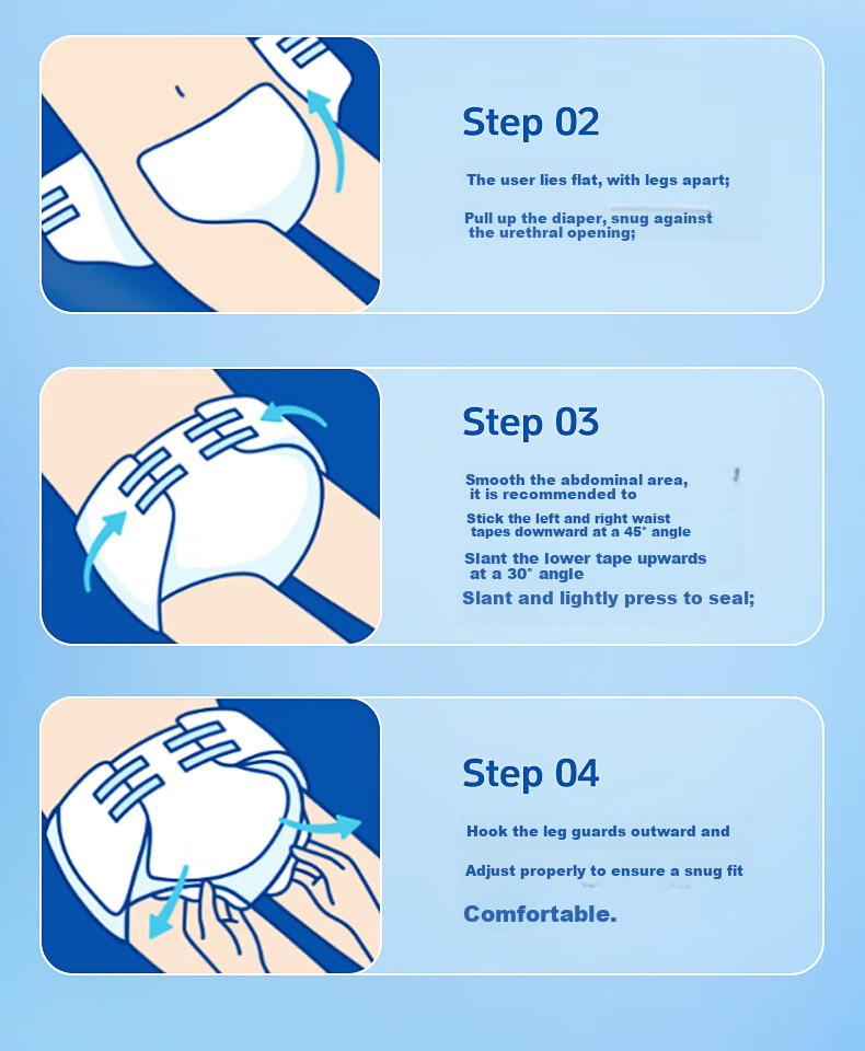 Kefu Antibacterial And Odor-Eliminating Adult Diapers L10 Pieces (Waist 65-80cm) Bedridden Elderly-Specific Incontinence Pads 12