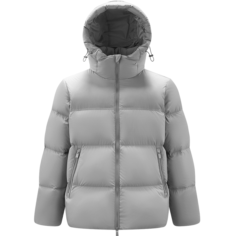 Semir New Year Qiji Red | Easy Down Series down Jacket for Men, Winter 2025 Triple-Protection Coat, Couple's Hooded Red Outerwear