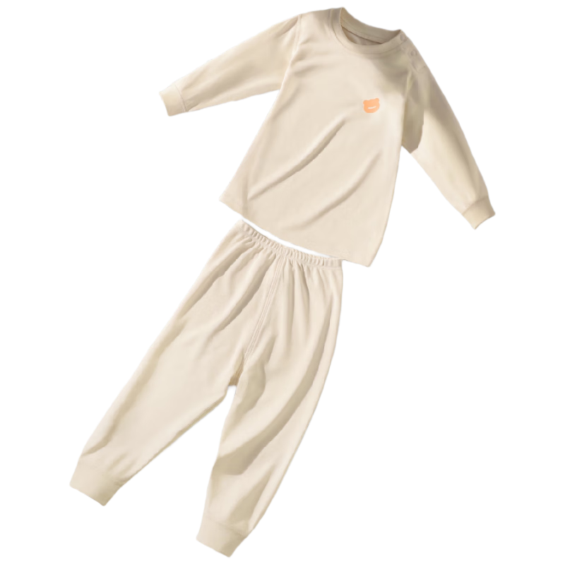 Beitaisi Children's Thermal Underwear for Spring And Autumn, Baby Home Wear, Long-Sleeve Pajama Set for Kids