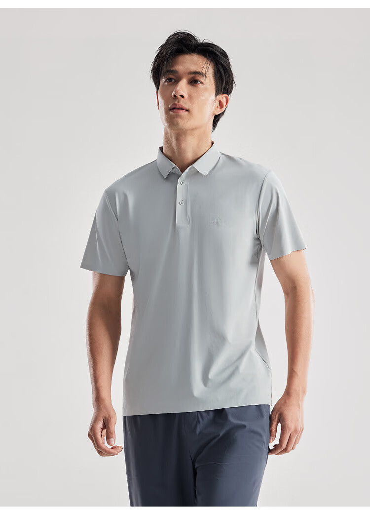 Pioneer Camp Polo Shirt for Men, Summer New Style, Ice Silk Cool Feeling Sun Protection Shirt, Men's Short-Sleeve Business Casual Half-Sleeve T-Shirt 14
