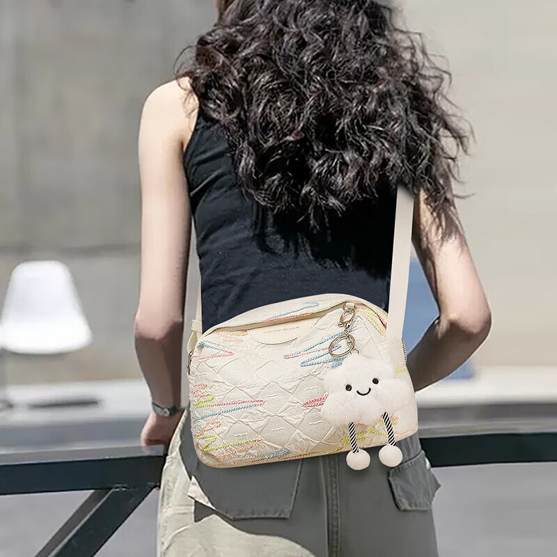 Love Sea Canvas Crossbody Bag for Women Large Capacity Luxury Brand Birthday Gift for Girlfriend Wife