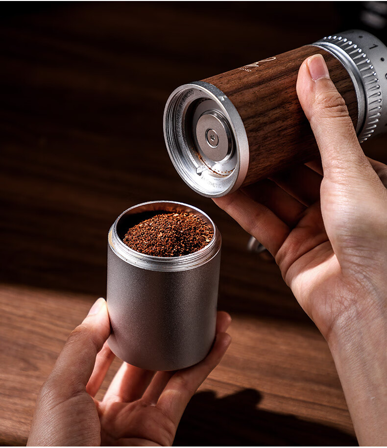 Bincoo Seven-Star 46mm Large Blade Manual Coffee Grinder Hand-Crank Espresso Coffee Bean Mill 4
