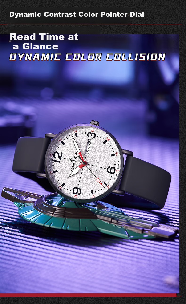 GEORGCOUNT Watch for Men, 2025 New Model, Specially Designed for Middle And High School Students' Exams, Suitable for Top Students, Civil Servants, Postgraduate Entrance Exams, Quiet Operatio 5
