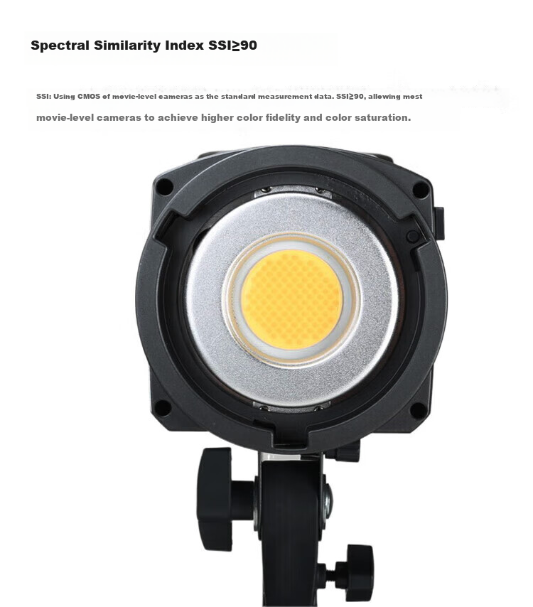 Nice Foto La-2000A LED Dual Color Temperature Photography Light, Studio Photo Light, Short Video Shooting And Live Streaming Fill Light, La-2000A Single Light [Dual Color Temperature] 4