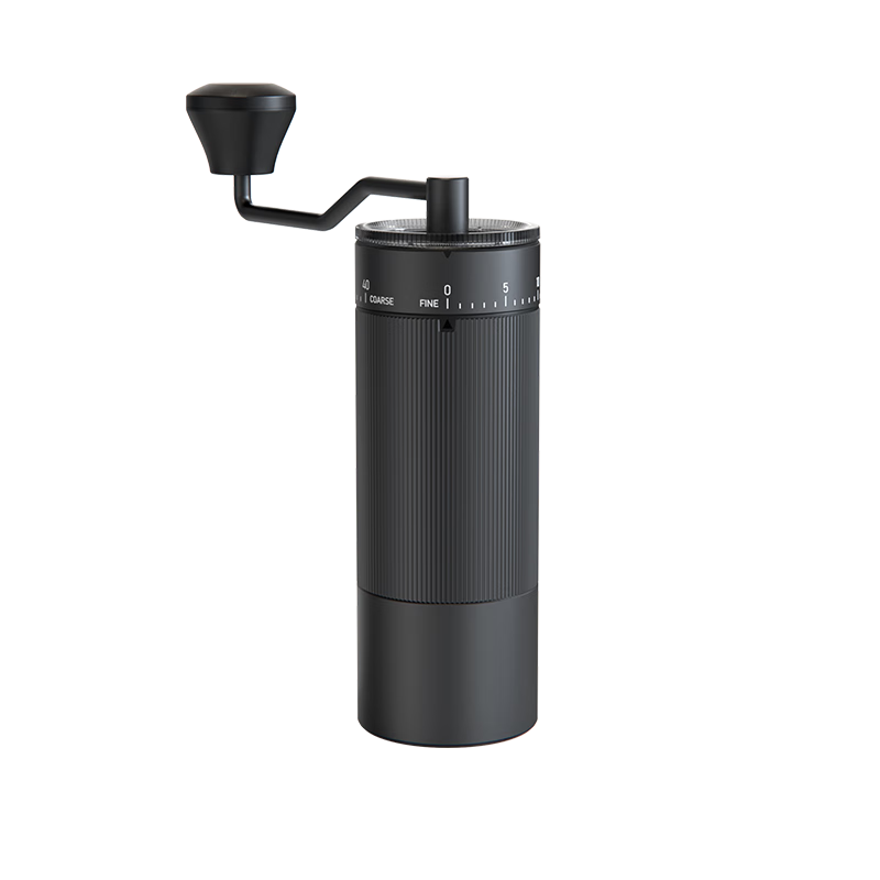 CLITON Hand-Crank Coffee Grinder with External Scale, Coffee Bean Grinding Machine with 6-Star Grinding Head, Manual Coffee Grinder, Automatic Powder Grinding Machine