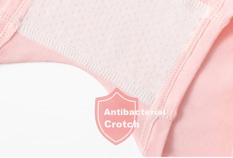 LangSha Girls' Antibacterial Cotton Boyshort Underwear, No Wedgie, for Toddlers And Young Girls, Size 170 6