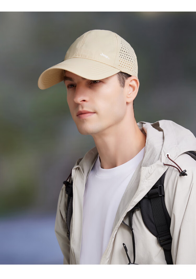 JEEP Baseball Cap for Men And Women, Summer Mesh Quick-Dry Sun Hat, Sports Casual Hiking Cap 26