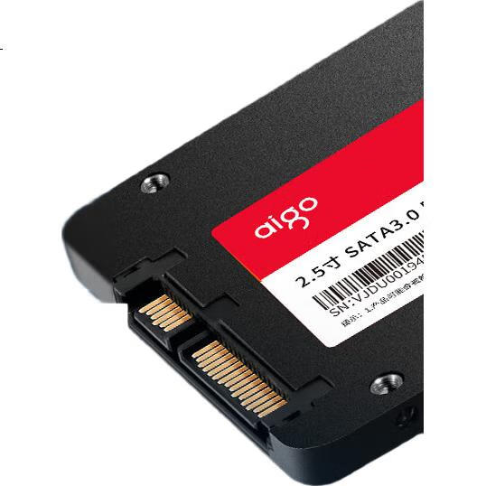 SSD накопитель Aigo S500T, 128 ГБ, SATA III, 2.5 дюйма, TLC NAND, для ПК и ноутбуков