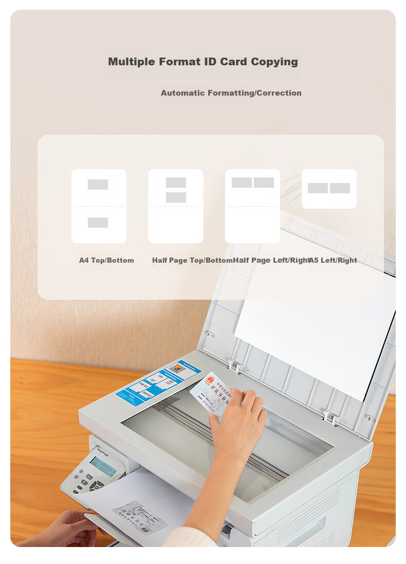 PANTUM M6202W Laser Multifunction Printer, Wireless Home Mobile Phone, Study Document Copying, Student Homework Printer (Print/copy/scan) 12