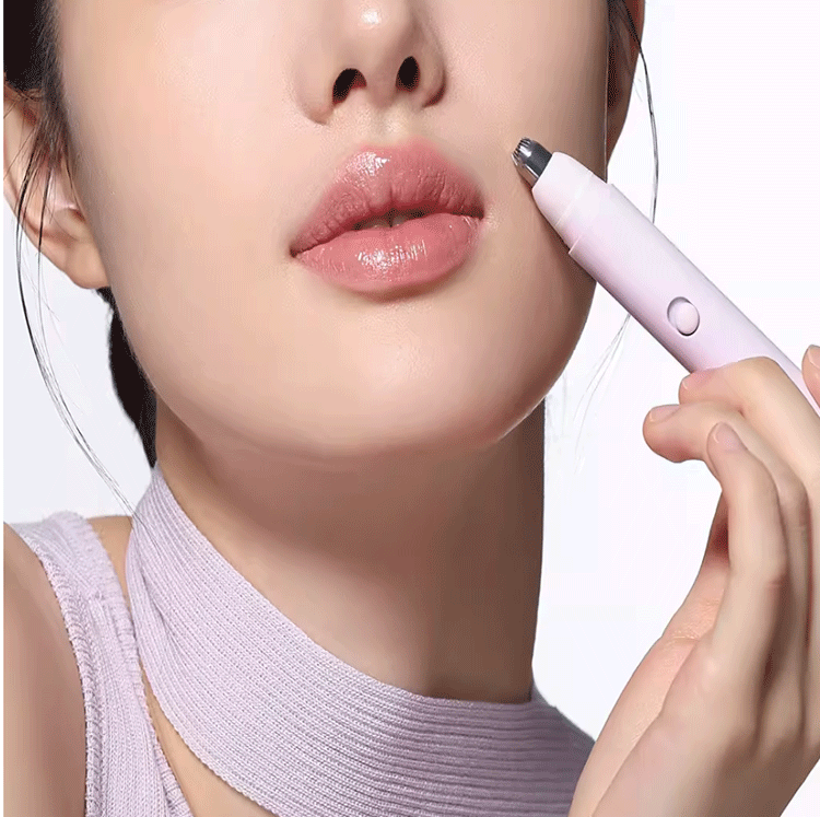Goood New Year Gift Electric Eyebrow Trimmer Safe Sensory-Free Automatic Eyebrow Shaping Tool for Women Beginner Eyebrow Razor 4