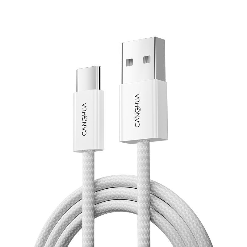Canghua Type-C Data Cable, 100W Fast Charging Data Cable, USB Interface, Car Carplay Compatible with Apple IPhone 18/17 Pro Max/15/16, Huawei Phones, 1.5 Meters