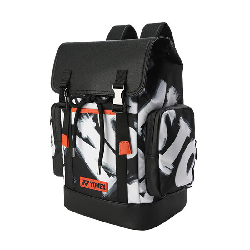 YONEX Tennis Bag, Multifunctional Large Capacity, Stylish Sports Backpack, BA290CR White/black