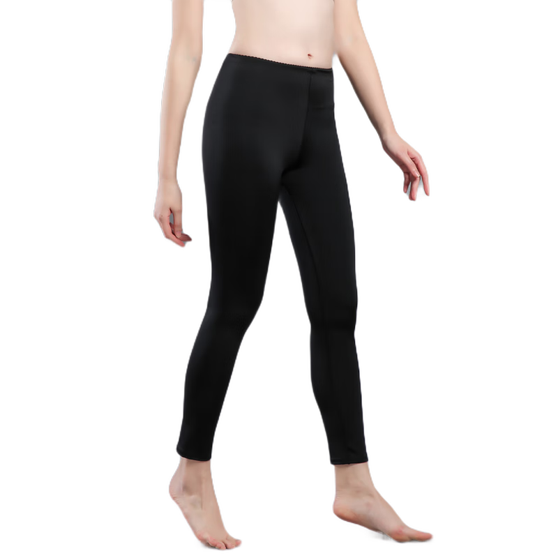 Daren Youxi Liposuction Shaping Pants Post-Surgery Compression Tights Thigh Slimming Pants Abdomen Control Black Long Pants L