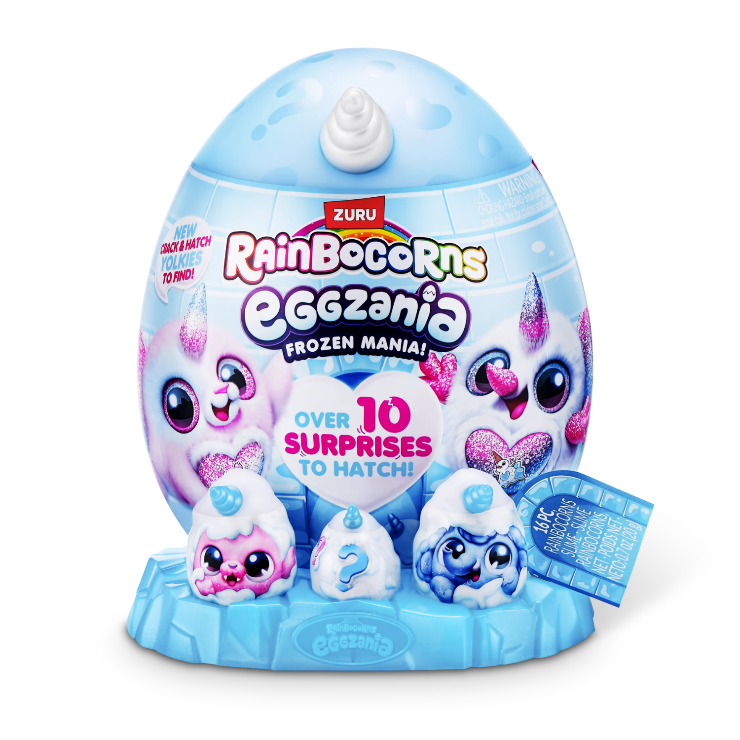 ZURU Yunbo Unicorn Magic Egg Fantasy Snow Ball Boys Girls Birthday Gift DIY Enthusiast Favorite Blind Box