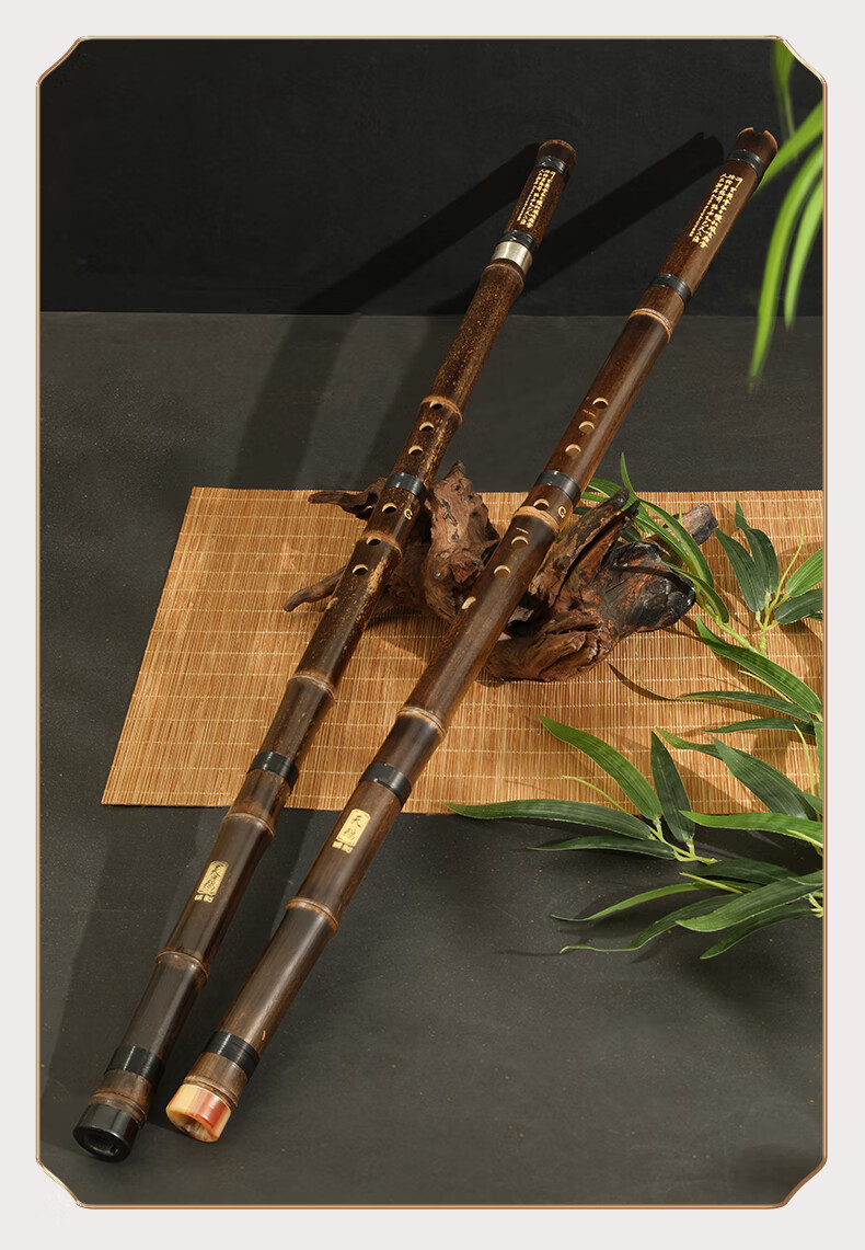 SWAN Zizhu Eight-Hole Long Xiao Beginner Professional Performance Grade 8-Hole G Key Ethnic Musical Instrument 3