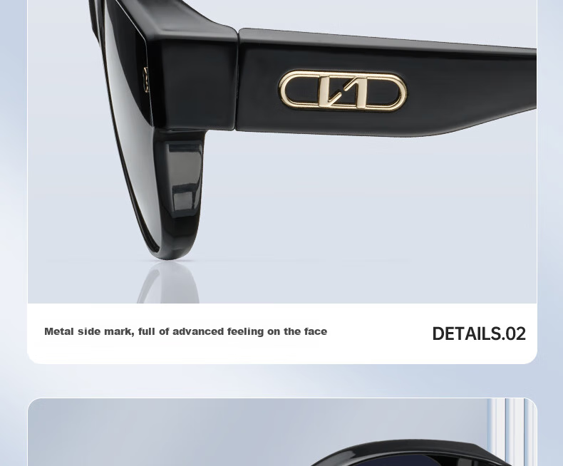 One&one Myopia Polarized Clip-On Sunglasses for Women, UV Protection Sun Glasses with Clip-On Lenses for Men's Glasses 27