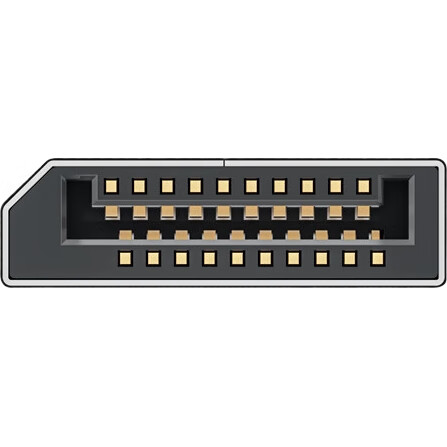 Кабель SAMZHE DD-20 DisplayPort 1.2, 4K HD, 2K 240Hz, для подключения компьютера, ноутбука к монитору, 2 метра