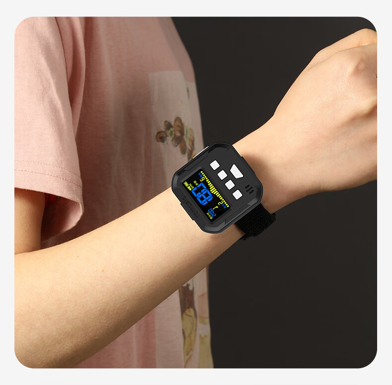 Romusic Running Metronome Ultra Slow Running Frequency 180 Sports Electronic Watch Professional Beat Timer S2 White 16
