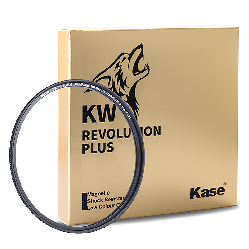 Kase White Soft 1/4 77mm Magnifying Glass, Second Generation Colorful Magnetic Filter, Creative Soft Focused Fresh Portrait Filter
