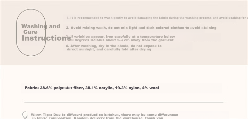 Dme Spring And Autumn V-Neck Loose-Fitting Sweater Base Layer Casual Style Knit Top for Women, Camel Color, L Size 3