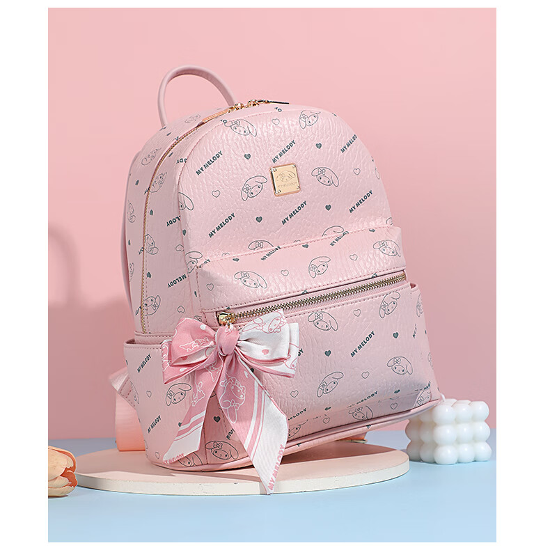 Mesuca X Melody Handbag, Women's Backpack, Cute Printed Bag, Gift Box Set, Birthday Present for Wome 23