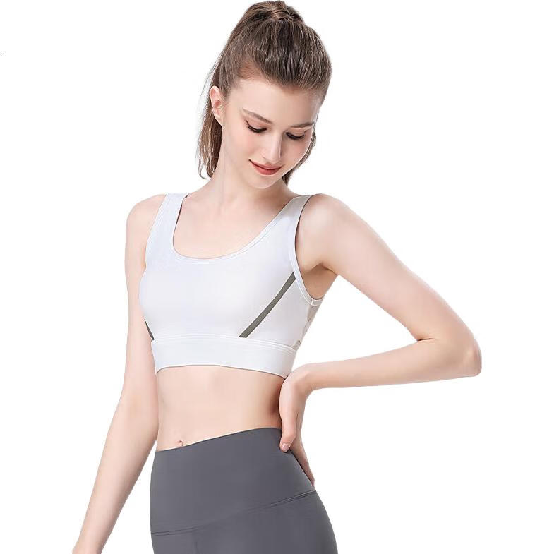 Спортивный бюстгальтер CAMEL High-Intensity Support, цельный, для фитнеса, белый, размер XL