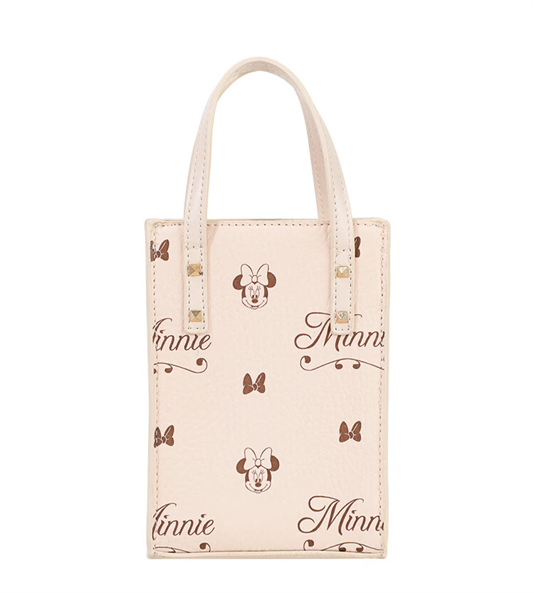 Disney Handbag, Women's Bag, Minnie Shoulder Crossbody Bag, Basket-Shaped Small Purse, Gift Box Packaging, Birthday Present for Girls 22