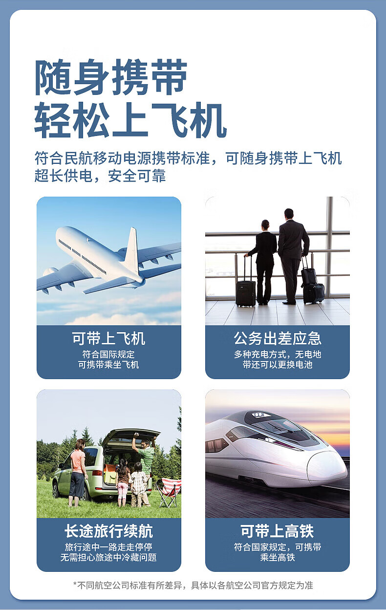Xinxianglian Insulin Cooler Box, Portable, Airplane And High-Speed Rail Compatible, Rechargeable, Long Battery Life, Constant Temperature Box, CB03 1
