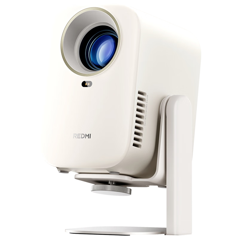 MI Projector Redmi3 Lite [Gimballed Version], Home Projector, Smart Home Theater, Auto Focus Correction, 1080P Physical Resolution, MIUI System
