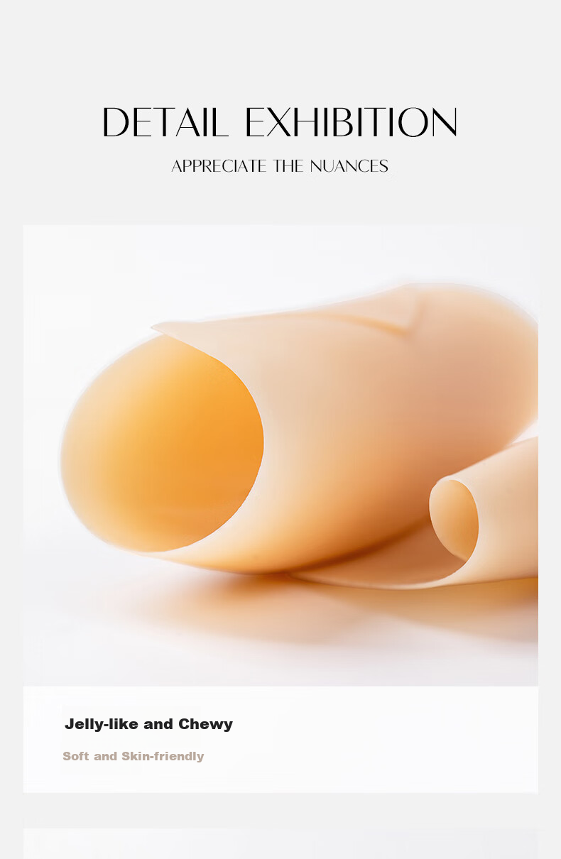 Vcn [Half-Round Adhesive Patch] N03, Natural Skin Tone, Thin Wedding Dress, Invisible, Prevents Nipple Show-Through, Anti-Exposure, for Summer 17