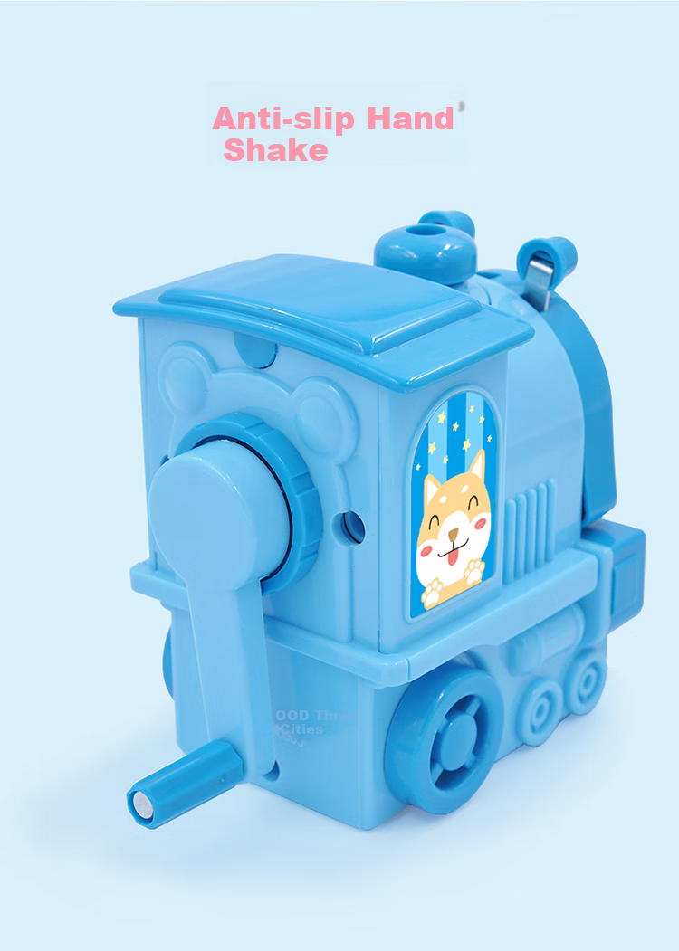 SUNWOOD Hand-Cranked Pencil Sharpener / Rotary Pencil Sharpener / Student Pencil Sharpener, Single Pack, Random Color, 5169 6