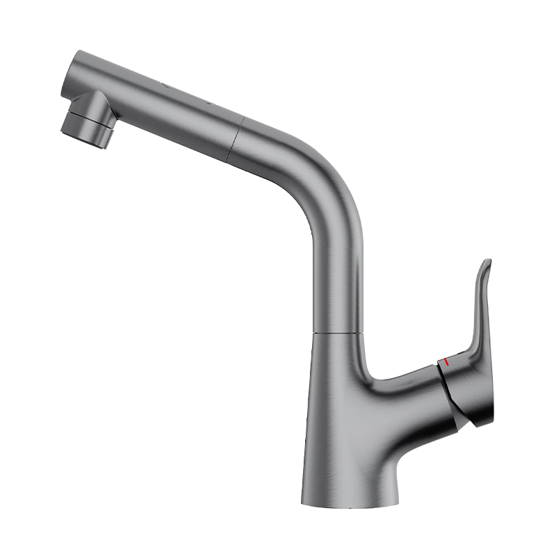 JOMOO Basin Faucet Lift Pull-Out Hot and Cold Bathroom Sink Faucet 32810-649/HBS-Z