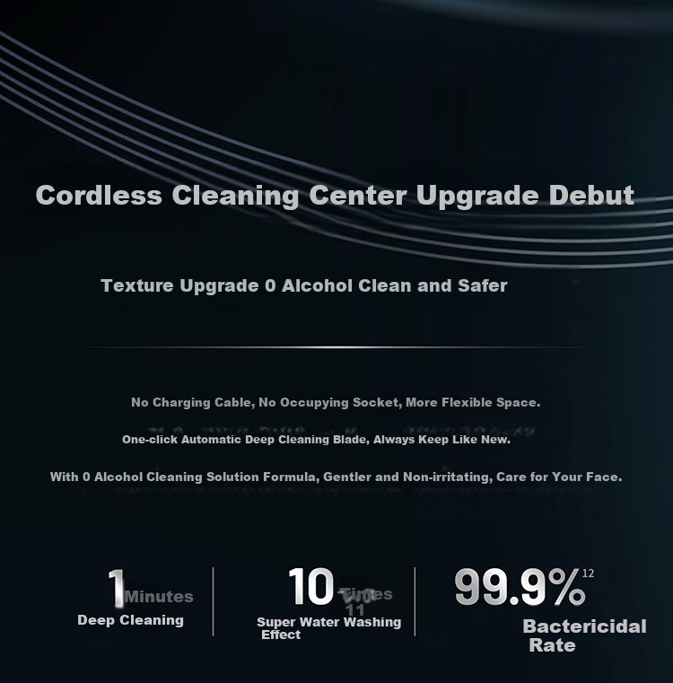 PHILIPS [Mid-Autumn Festival Gift] New Self-Operated Electric Shaver with Rotating Guard, New 9 Series Pro+, 0.08mm Under-Skin Clean Shave Razor, Cleaning Chamber, Birthday Gift for Me 13