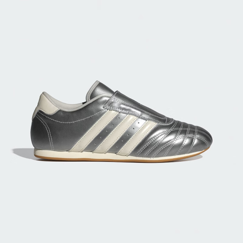 Adidas Trefoil Series, Women's Adidas TAEKWONDO W Casual Shoes, JS4023, Metallic Silver, Size 36 1