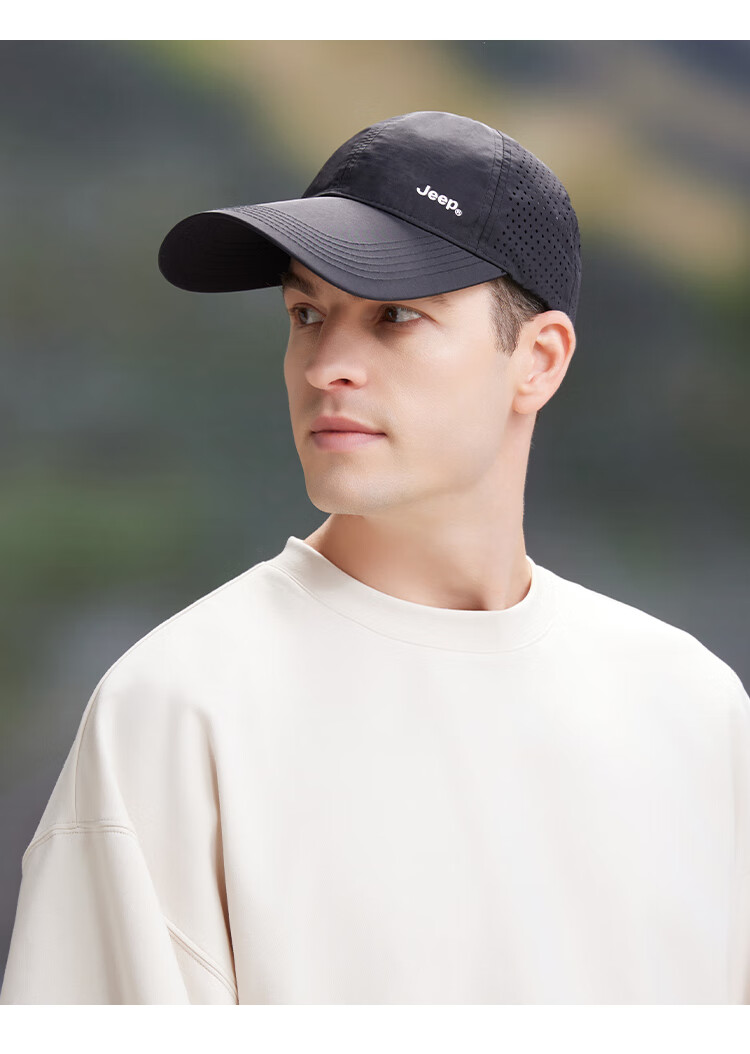 JEEP Baseball Cap for Men And Women, Summer Mesh Quick-Dry Sun Hat, Sports Casual Hiking Cap 21